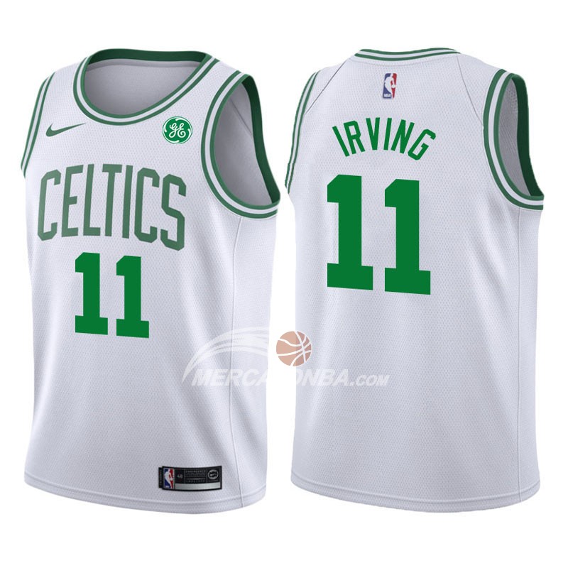 Maglia NBA Bambino Celtics Irving 2017-18 Bianco